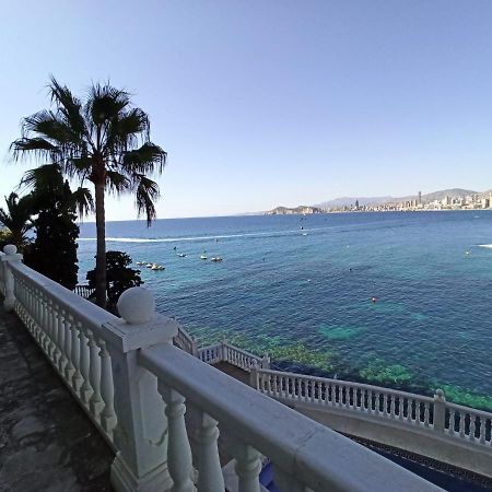 Estudio Primera Linea Con Acceso Privado Al Mar Benidorm Kültér fotó